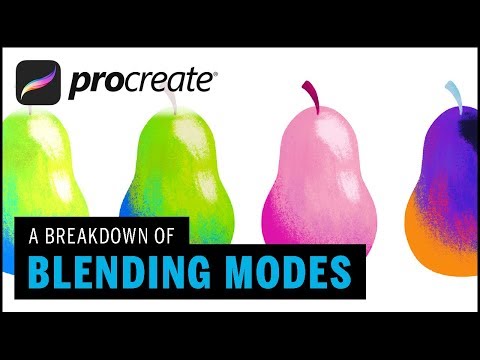 BLENDING MODES Explained - PROCREATE Tutorial