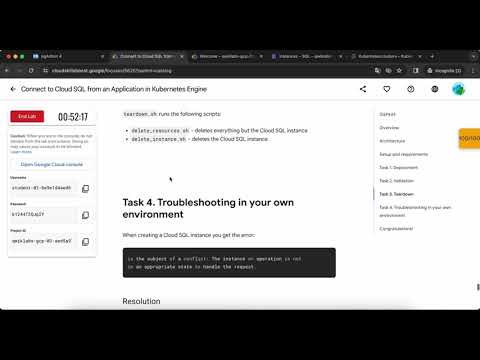 App Dev Deploying the Application into Kubernetes Engine Python GSP188