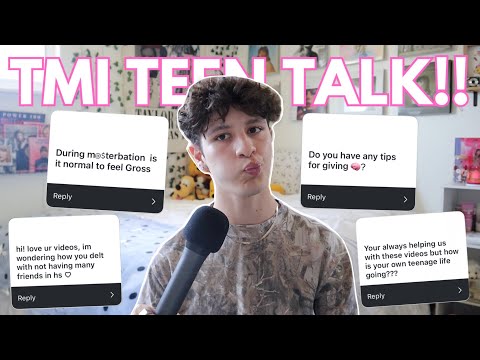 Answering Your TMI Teenager Questions!!! ( Teen Talk: Episode 4 ) 🧸❤️‍🩹