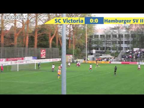 SC Victoria Hamburg - Hamburger SV II (Regionalliga Nord) - Spielszenen | ELBKICK.TV