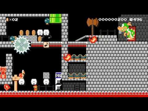 A Bridge Too Far by Sean - SUPER MARIO MAKER - No Commentary 1AH