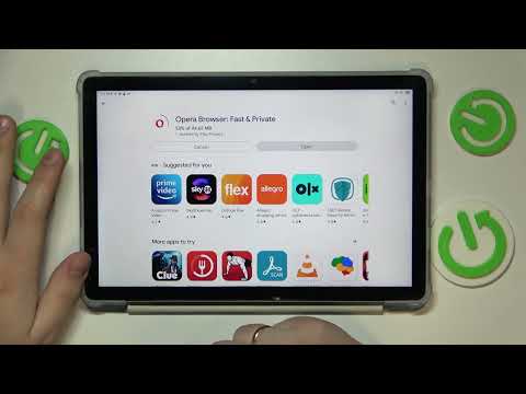 How to Download & Install Opera Browser App on a BLACKVIEW Tab 12