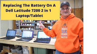Dell Latitude 7200 2 in 1 Battery Replacement