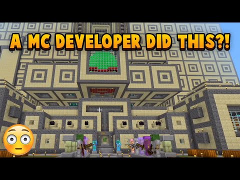 I Toured A Minecraft Developers Survival World, It Was Incredible