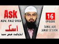 Ask Adv. Faiz Syed - Sawal Aur Jawab Session | Episode 16