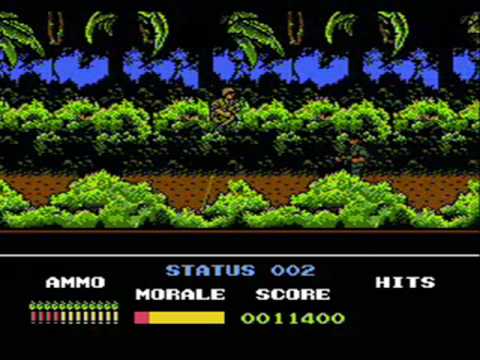 platoon nes map