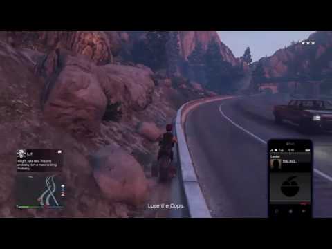 GTA 5 - Bikers - Sell product - Police sting Paleto truck stop