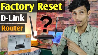 How to Reset D-Link Router | DLink WiFi Router Factory Reset to Default Setting | Dir615 | Crazy ask