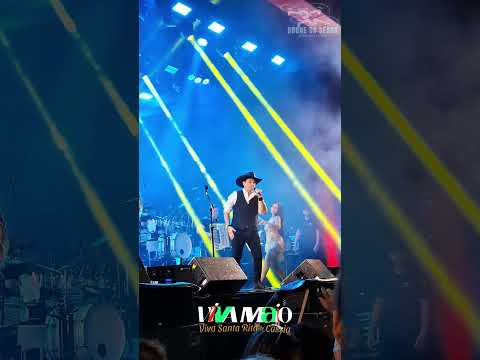 Vicente Nery em noite de muita emoção na festa de Santa Rita 2026 em Santa Cruz-RN
