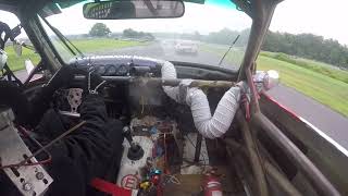 TSMP Day1 checkered flag and car #64 crash (24hoursoflemons)