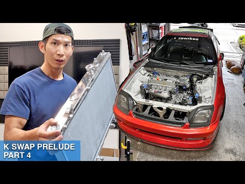Installing the Ultimate K Swap Radiator - 5th Gen Prelude