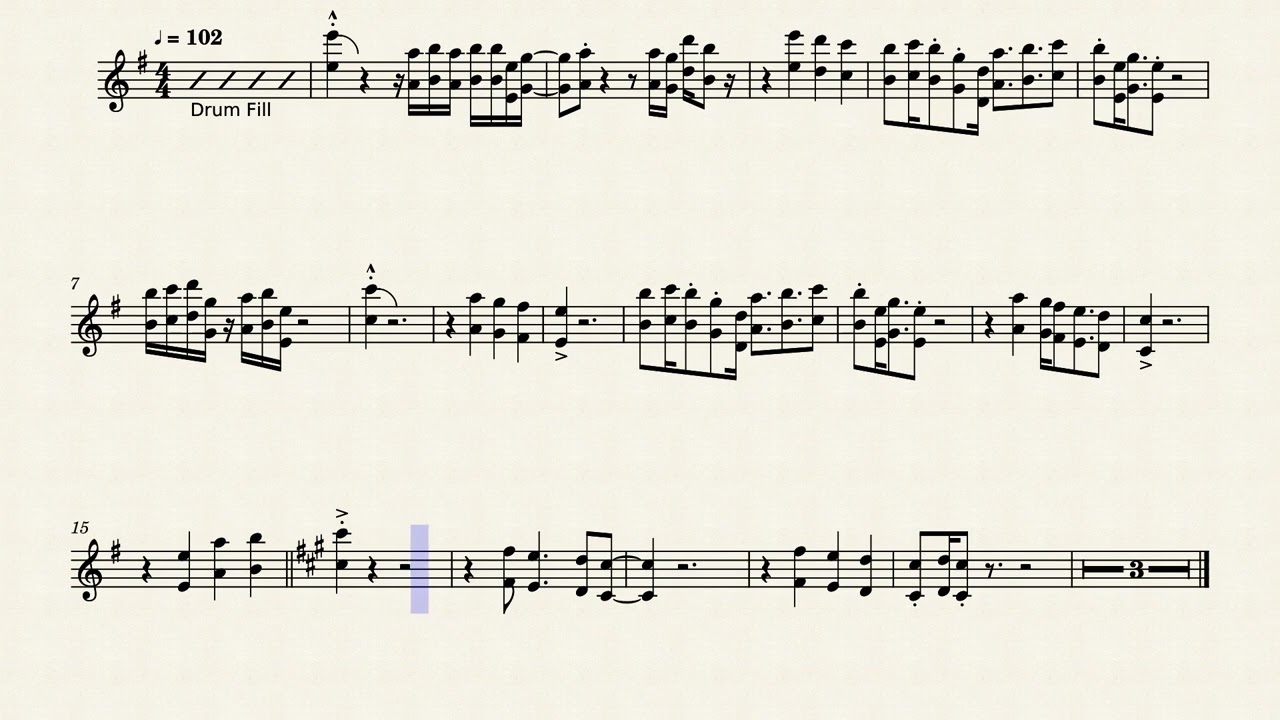 Canción a Dios | Marcos Witt | Partitura de Trompeta | Trans. por Marcus Gillespie