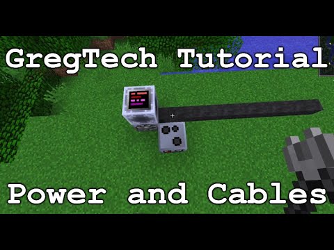 GregTech Power and Cables Explained [Tutorial]