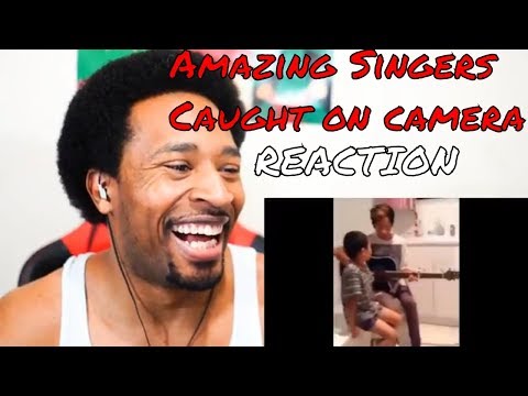AMAZING Singers caught on camera REACTION - DaVinci REACTS