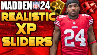Madden 24 REALISTIC XP & Progression Sliders | Full Breakdown