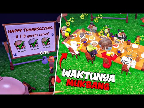 Kita Menyelesaikan Tantangan THANKSGIVING Di Game 99 Night In Forest