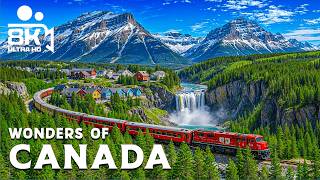 Wonders of Canada – Discover Mountains, Lakes, and Wilderness Majesty | Travel Video 4K