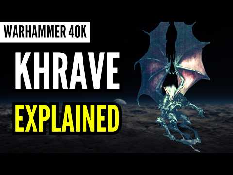 The Khrave: Humanity’s Ancient Psychic Predators | Warhammer 40k Lore