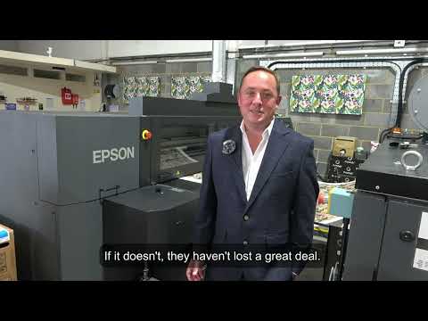 Epson Monna Lisa ML-8000 at digital fabric printer Prinfab®