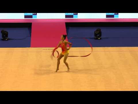 BM 2014 Qualification Jana Berezko-Marggrander, Ribbon, Germany