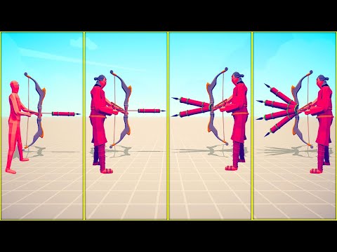 EVOLUTION OF FIREWORK ARCHER - Totally Accurate Battle Simulator TABS