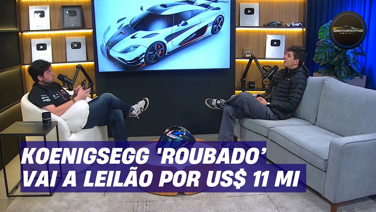 Koenigsegg 'roubado’ vai a leilão por US$ 11 mi #cortes