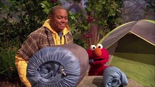 Camping with Elmo and Chris #throwbacktvmvies #ses