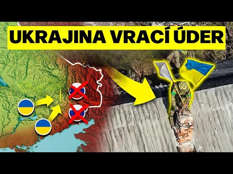 Ukrajina dobývá ruské pozice zpět – bere si zpátky, co jí patří