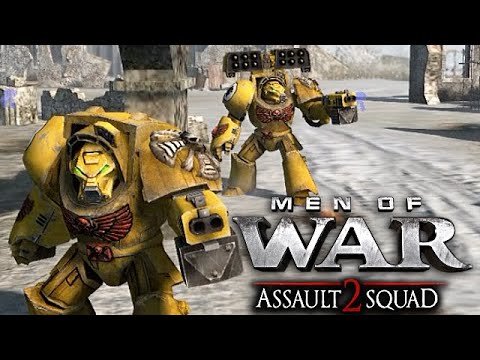 ULTIMATE MOD WARHAMMER 40K: Imperial Fists vs Legion of Nurgle! - Men of War: Assault Squad 2