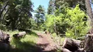 Clips of a recent ride along the Rim.