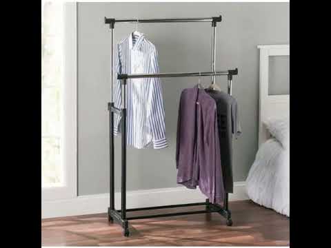 Double Pole Cloth Rack