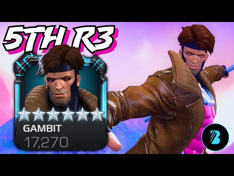 GAMBIT GAMEPLAY - 5th R3 6 Star - Marvel Contest of Champions