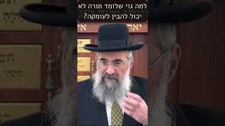 הוא אף פעם לא יבין את כוונת התורה עד הסוף (הרב יצחק ישראלי) - התמונה מוצגת ישירות מתוך אתר האינטרנט יוטיוב. זכויות היוצרים בתמונה שייכות ליוצרה. קישור קרדיט למקור התוכן נמצא בתוך דף הסרטון