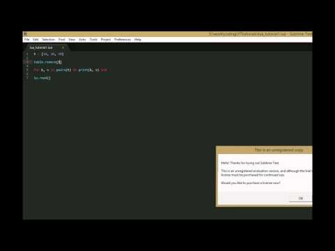 Lua Tutorial 16 The Table Library