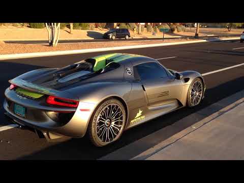 Thumbnail for Porsche 918 Spyder Hybrid start-up! by Porsche RS Spyder, Porsche 918 Spyder, Porsche