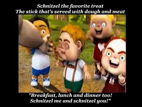 Hoodwinked - The Schnitzel Song (with lyrics)