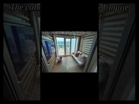 Thumbnail for New Cabana Mini-Suite on the Sun and Star Princess #cruiseship #cruise #princesscruiseship
