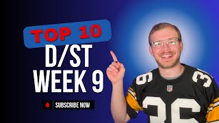 10 Must Start Defenses for Week 9 + Week 10 Stash
