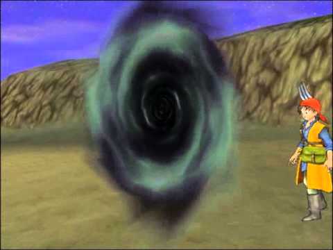 166 Dragon Quest 8 Cut-scene - Empyrea Opens a Gateway to the World of Darkness