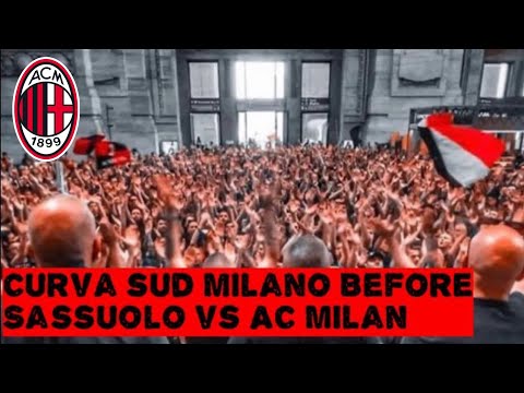 CURVA SUD MILANO HOURS BEFORE THE CHAMPIONSHIP MATCH AGAINST SASSUOLO |Sassuolo vs AC Milan 22-05-22