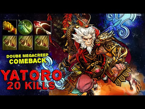 TSPIRIT YATORO GOD Epic Double MegaCreeps Comeback 20 Kills Pro Carry Gameplay[Observe and Learn]