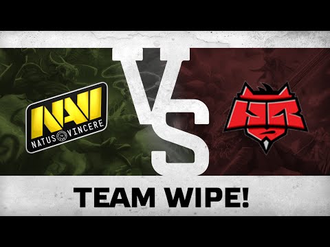 Team wipe! by Na`Vi vs HR @ Shangai Major: Europe