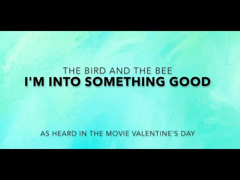 I'm Into Something Good - The Bird and The Bee (Lyrics Video)