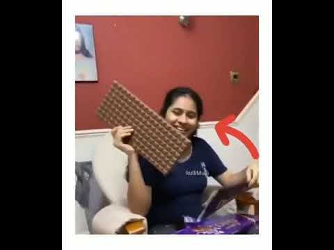chocolate/Cadbury dairy milk bubbly/ #shorts #big #chocolate #view