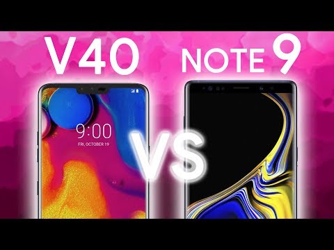 NOTE 9 vs LG V40, ¿CUÁL será MEJOR?