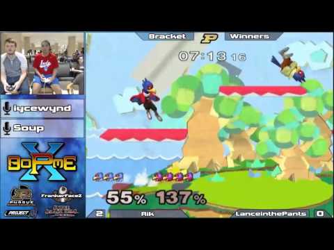 BoPME X Melee - LanceinthePants (Red Falco) vs. Rik (Neutral Falco) Winners Finals