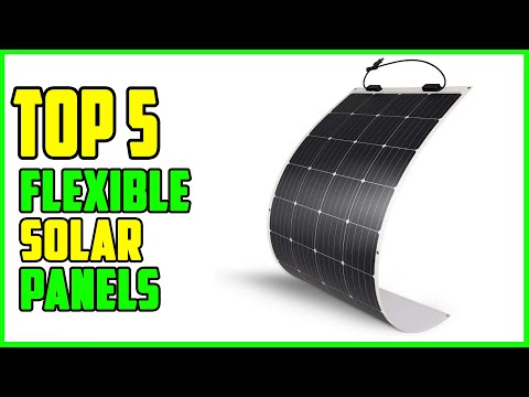 TOP 5 Best Flexible Solar Panels 2026