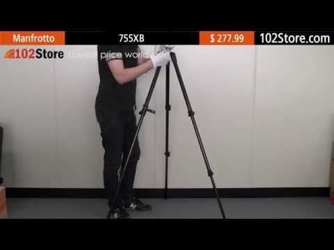 Video - Tripodas Manfrotto Statyw MDEVE DV 055 Aliuminis video