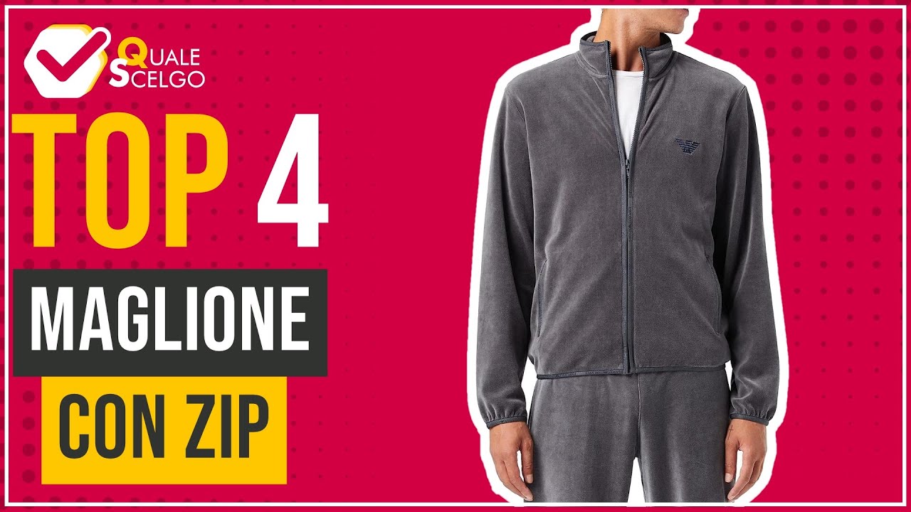 Maglione con zip - Top 4 - (QualeScelgo)