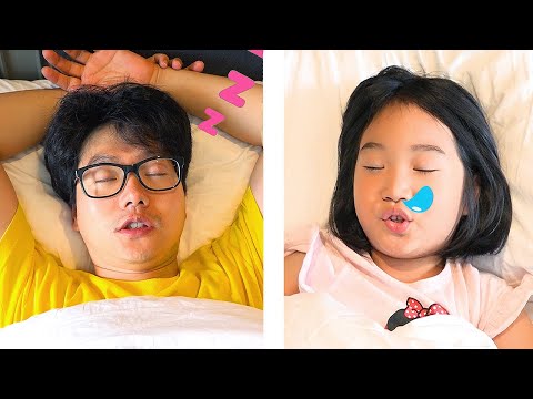 Boram and Dad visit interesting places together